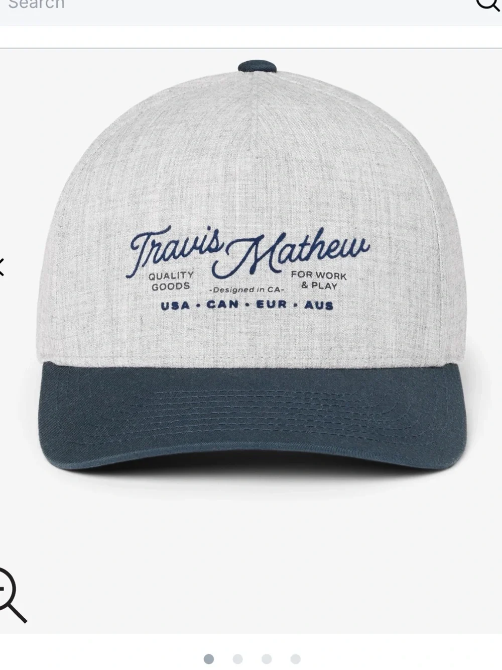 Travis Mathew Flex Fit Snap Back Hat | Perfect Plan